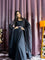 Black Color Georgette Sequience Dori Work Gown