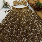 Fandy Silk Embroidered Lehenga Choli Set