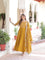 Vichitra Sequins Zari Embroidered Gown Suit Set