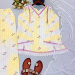 Pure Natural Crepe Farshi Suit Set