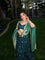 Japan Satin Thread With Sequene Work With Canvas Pata Lehenga
