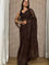 Georgette Embellished Sequinned Pure Georgette Saree