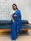 Rich Space Silk With Daimond Butterfly Work Saree