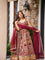 New Wear Jimmu Organza Silk With Digital Printed Gown