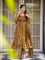 Brown Color Jimi Choo Thread Work Anarkali