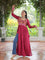 Navaratri Special Faux Georgette Leheriya Print Work Kurti