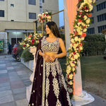Kasturi Silk Sequence Pearl Work With Thread & Sequence Work Wedding Wear Lehenga Choli