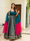 Pretty Designer Jimmy Organza Silk Anarkali Gown Collection.
