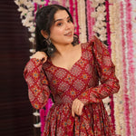 New Arrival Traditional Wear Anarkali Gown